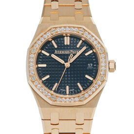 オーデマ ピゲ AUDEMARS PIGUET ロイヤルオーク オートマチック 77451OR.ZZ.1361OR.04 ブルー レディース 腕時計 オーデマ ピゲ 時計 高級腕時計 ブランド 【ローン48回払い無金利】【中古】