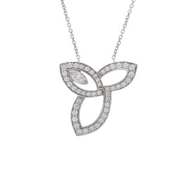 【〜5/16 最大5万円クーポン】ハリー ウィンストン HARRY WINSTON リリークラスター ネックレス PEDPMQRFLC Pt950プラチナ ダイヤモンド レディース ネックレス ハリー ウィンストン 【ローン48回払い無金利】【中古】