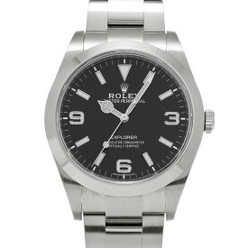 【〜6/11 最大5万円クーポン】ロレックス ROLEX エクスプローラー 214270 ランダムシリアル ブラック メンズ 腕時計 ロレックス 時計 高級腕時計 ブランド 【ローン48回払い無金利】【中古】