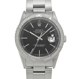【〜8/11 最大5万円クーポン】ロレックス ROLEX デイトジャスト サンダーバード 16264 T番(1997年頃製造) ブラック メンズ 腕時計 ロレックス 時計 高級腕時計 ブランド 【ローン48回払い無金利】【中古】