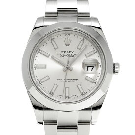 【〜8/11 最大5万円クーポン】ロレックス ROLEX デイトジャストII 116300 ランダムシリアル シルバー メンズ 腕時計 ロレックス 時計 高級腕時計 ブランド 【ローン48回払い無金利】【中古】