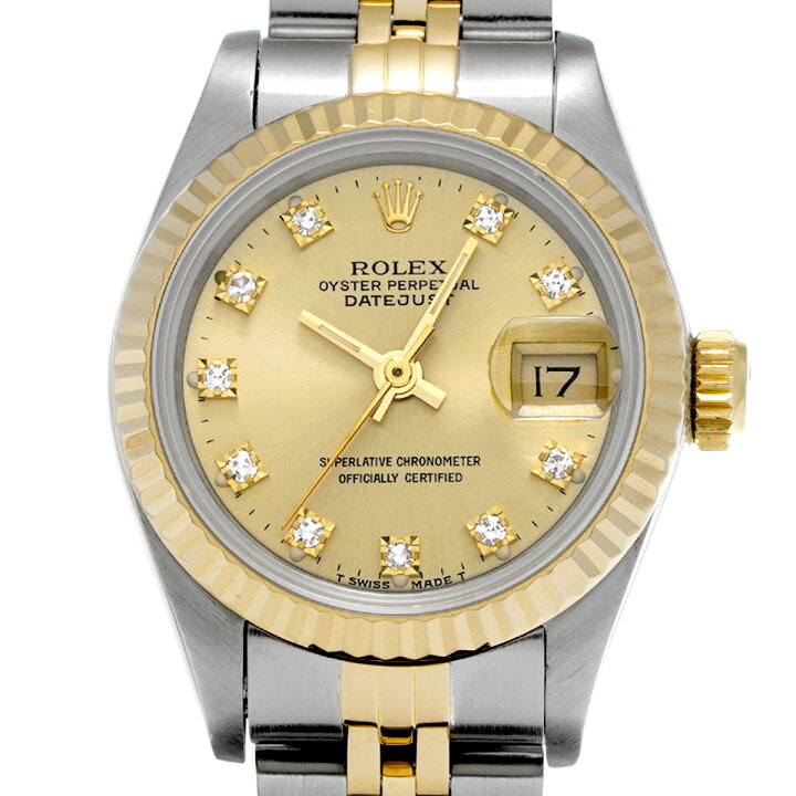 楽天市場】ロレックス ROLEX デイトジャスト 69173G L番(1989年頃製造 