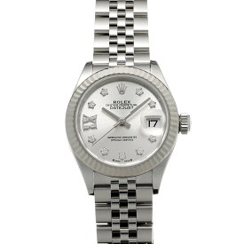 【〜8/11 最大5万円クーポン】ロレックス ROLEX レディ デイトジャスト 28 279174G ランダムシリアル シルバー/ダイヤモンド レディース 腕時計 ロレックス 時計 高級腕時計 ブランド 【ローン48回払い無金利】【中古】