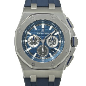 オーデマ ピゲ AUDEMARS PIGUET ロイヤルオーク オフショア クロノグラフ 26480TI.OO.A027CA.01 ブルー/グレー メンズ 腕時計 オーデマ ピゲ 時計 高級腕時計 ブランド 【ローン48回払い無金利】【中古】