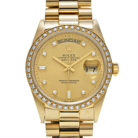 【〜8/11 最大5万円クーポン】ロレックス ROLEX デイデイト 36 18048A R番(1987年頃製造) シャンパン/ダイヤモンド メンズ 腕時計 ロレックス 時計 高級腕時計 ブランド 【ローン48回払い無金利】【中古】