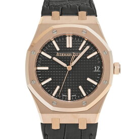 オーデマ ピゲ AUDEMARS PIGUET ロイヤルオーク 15510OR.OO.D002CR.02 ブラック メンズ 腕時計 オーデマ ピゲ 時計 高級腕時計 ブランド 【ローン48回払い無金利】【中古】