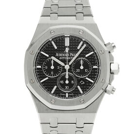 オーデマ ピゲ AUDEMARS PIGUET ロイヤルオーク クロノグラフ 26320ST.OO.1220ST.01 ブラック メンズ 腕時計 オーデマ ピゲ 時計 高級腕時計 ブランド 【ローン48回払い無金利】【中古】