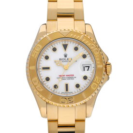 【〜8/11 最大5万円クーポン】ロレックス ROLEX ヨットマスター 68628 U番(1997年頃製造) ホワイト ユニセックス 腕時計 ロレックス 時計 高級腕時計 ブランド 【ローン48回払い無金利】【中古】
