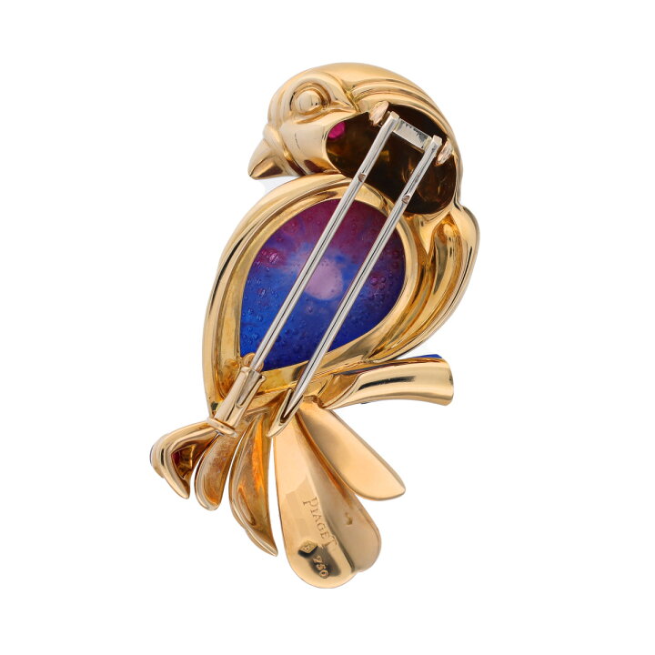 楽天市場】ピアジェ Piaget 鳥モチーフ ブローチ ダイヤモンド ルビー 