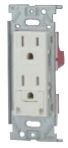 神保電器 JEC-BN-55GE-PW 埋込アースターミナル付接地ダブルコンセント【JEC-BN-55GE(PW)】 JIMBO