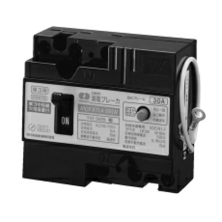 楽天市場】河村電器 AN 3P30TLA-30GW 漏電ブレーカ(地絡保護専用） AN 河村電器 漏電ブレーカ 125A 付属品あり ほぼ新品