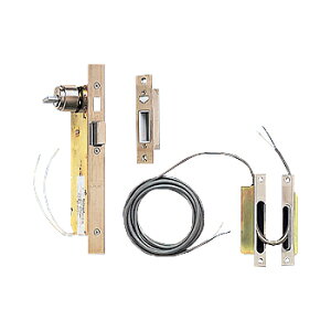 パナソニック EK3812 2線式モーター式本締電気錠MH型(V18シリンダー)(電気錠本体・通電金具のセット)