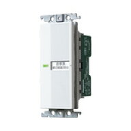 パナソニック WTC5383WK コスモシリーズワイド21 埋込電子トイレ換気スイッチ(照明・換気扇連動形)(換気…