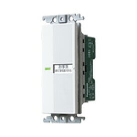 パナソニック WTC5383WK コスモシリーズワイド21 埋込電子トイレ換気スイッチ(照明・換気扇連動形)(換気扇消し遅れ0〜約30分可変形)(ホワイト)