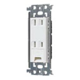 パナソニック WTL1532W アドバンスシリーズ 埋込アースターミナル付ダブルコンセント(金属枠付)(セラミックホワイト)