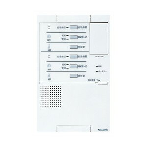 パナソニック WQN4133WK 埋込型(2回路) 電気錠操作ユニット 停電バックアップ 電池別売 SHN811K適合