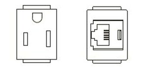y󒍕izcd@쏊 CEC90011A AubNiڒn2P 15A 125V×1 / 66cWWbN×1j TERADA