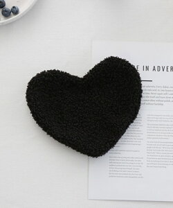 【秋のごほうび5%OFF】コースター ハート ハート型 LOVE もこもこ 小物置き 敷き 装飾 パッド 映え 小物 インテリア 雑貨 韓国 韓国ファッション 春 夏 秋 冬 オフィス カジュアル シンプル レ