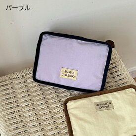 【感謝デー★全品10％OFF】全品10％OFF【在庫あり｜予約可】ポーチ メイク ポーチ大きめ ポーチ ガジェット スクエア 雑貨 インテリア レトロ 雑貨 かわいい 収納 韓国 レディース 秋 冬 春 夏 デート 女子会 お泊り 旅行 トラベル 冬休み クリスマス