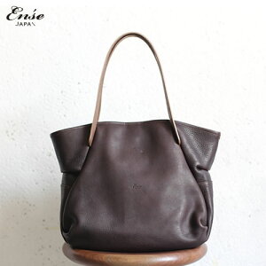 Ense(�A���T)�y���������zLeather�@tote�@S�@brown/�u���E�����U�[�g�[�g�o�b�O S