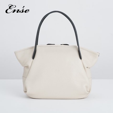 楽天市場】Ense(アンサ)【送料無料】Leather tote mini ivory
