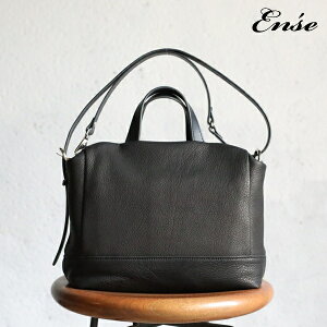 Ense(�A���T)�y���������zdoctor bag S Black deer leather / �h�N�^�[�o�b�OS�T�C�Y �u���b�N ���v