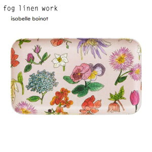 fog linen work(tHOl[N)isabelle boinot CUx {m lgCS ԁX ISABELLE BOINOT LINEN TRAY FLOWER@LXT002S-FLO