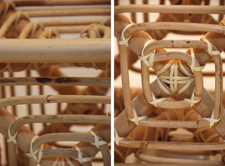 楽天市場 在庫限り 岡本太郎 Taro Okamoto サイコロ椅子 籐製スツール Glocal Standard Products グローカルスタンダードプロダクツ 送料無料 Iraka イラカ