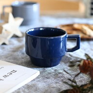HASAMI　マグBLOCK MUG Navy（ネイビー） 波佐見焼 ハサミ ブロックマグ ギフトラッピング可