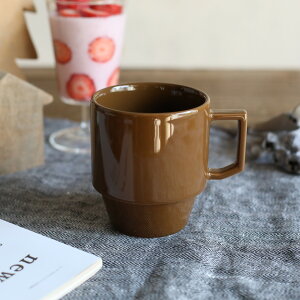 HASAMI�@�}�OBLOCK MUG BIG Brown�i�u���E���j �g������ �n�T�~ �u���b�N�}�O�r�b�O �M�t�g���b�s���O��