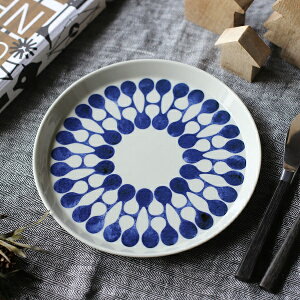 HASAMI×House Industries FAMILLY COLLECTION 2019 PLATE H g nT~ H v[g(a22cm) MtgbsO