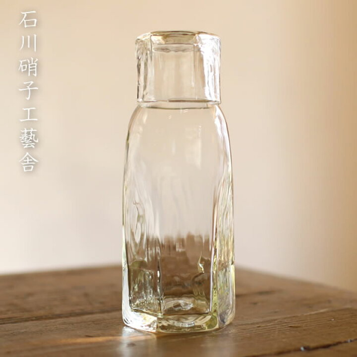 楽天市場】石川昌浩 吹きガラス 蓋付き瓶 ピッチャー 石川硝子工藝舎 