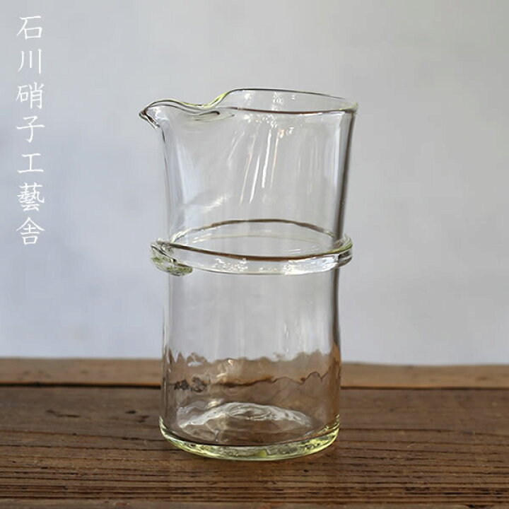 楽天市場】石川昌浩 吹きガラス 胴紐注口瓶 ピッチャー 石川硝子工藝舎 