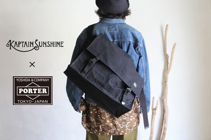 楽天市場】【Kaptain Sunshine × PORTER】Square Shoulder Bag スクア 