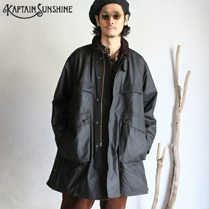 楽天市場】【Kaptain Sunshine × Barbour】 Stand Collar Traveller 