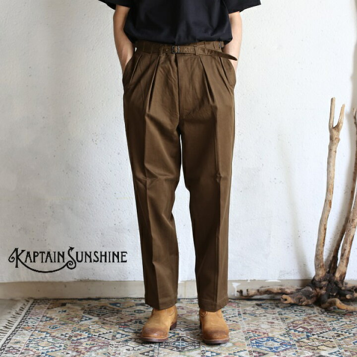 楽天市場】【30%offSALE】【Kaptain Sunshine】 Gurkha Trousers LIGHT  