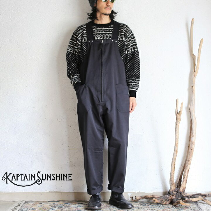 楽天市場】【30%offSALE】【Kaptain Sunshine】 Deck Trousers Black 