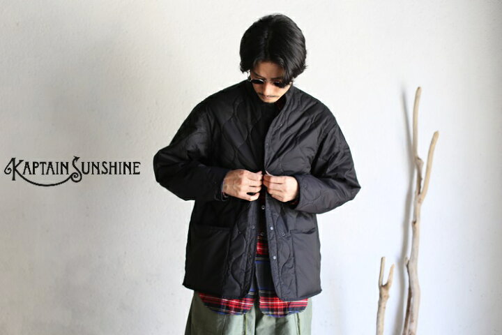 楽天市場】【Kaptain Sunshine】 Padding Liner Jacket パディング 
