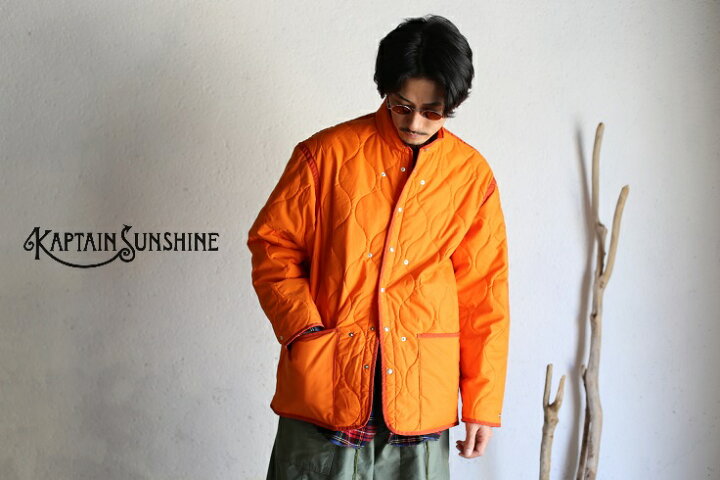 楽天市場】【Kaptain Sunshine】 Padding Liner Jacket パディング 
