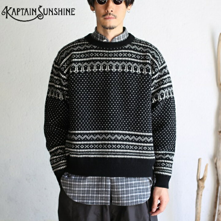 楽天市場】【40%offSALE】【Kaptain Sunshine】Snowy Patterned 