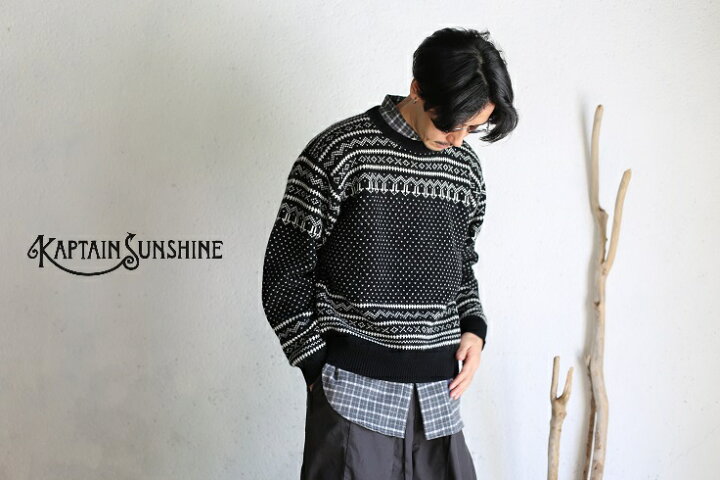楽天市場】【40%offSALE】【Kaptain Sunshine】Snowy Patterned 