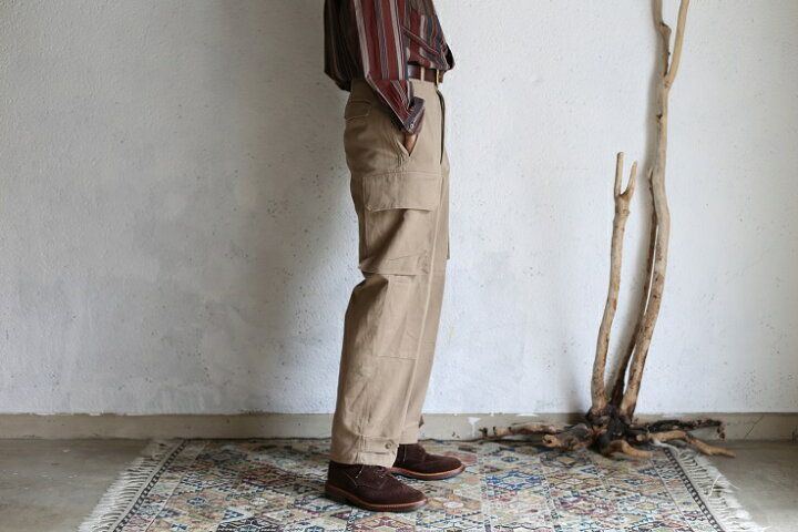 楽天市場】【50%offSALE】【Kaptain Sunshine】 Cargo Pants KHAKI 