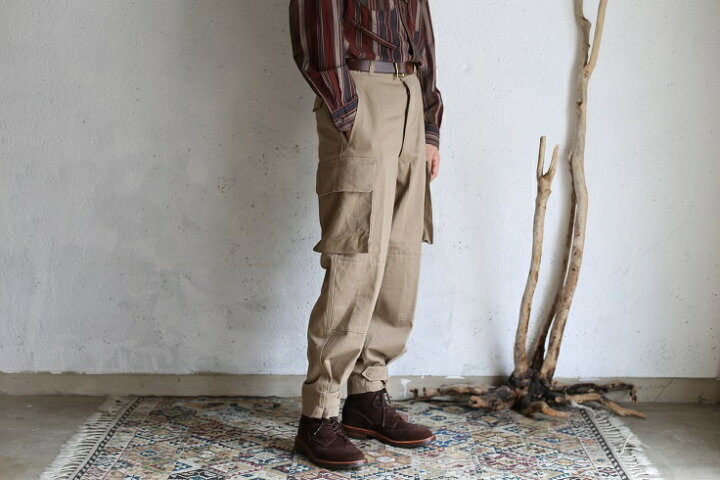 楽天市場】【50%offSALE】【Kaptain Sunshine】 Cargo Pants KHAKI 