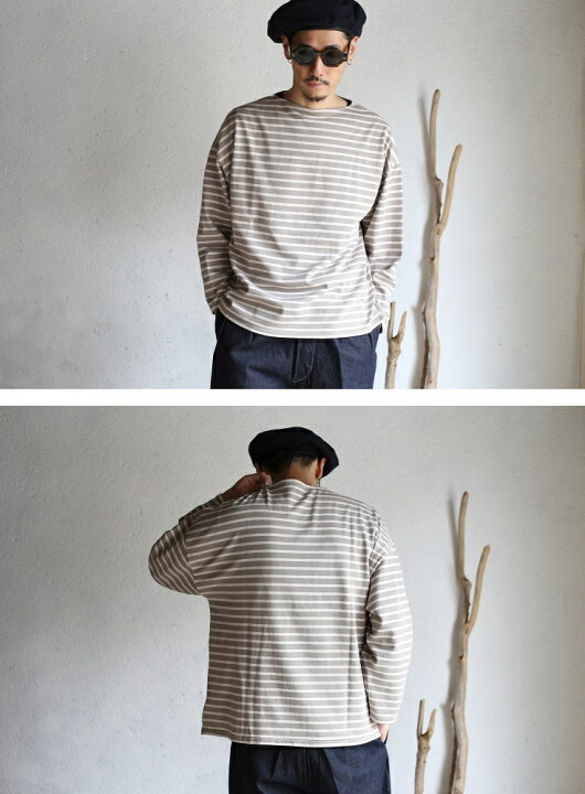 KAPTAIN SUNSHINE Pullover Shirt Finx Cotton Oxford 定価35200円 長袖シャツ 24SS アイボリー メンズ キャプテン サンシャイン【中古】5-0805M♪
