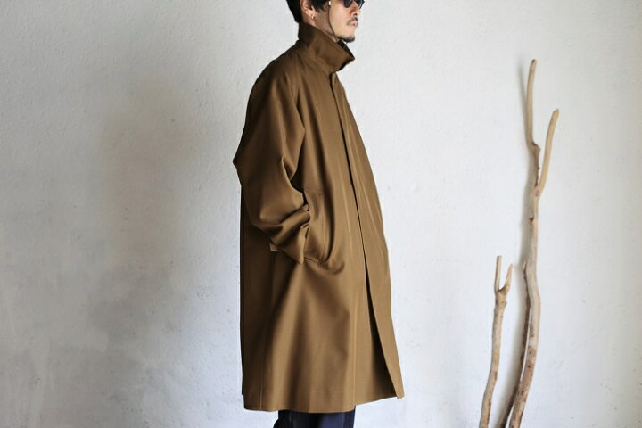 楽天市場】【Kaptain Sunshine】 Walker Coat BROWN KHAKI ウォーカー 