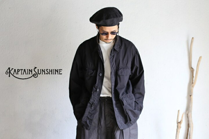 楽天市場】【Kaptain Sunshine】 Mil.Jacket GARMENT DYED WATER 