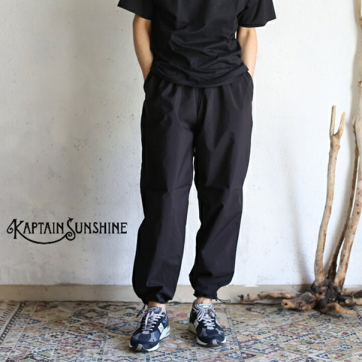 楽天市場】【Kaptain Sunshine】 Wide Easy Pants GARMENT DYED WATER 
