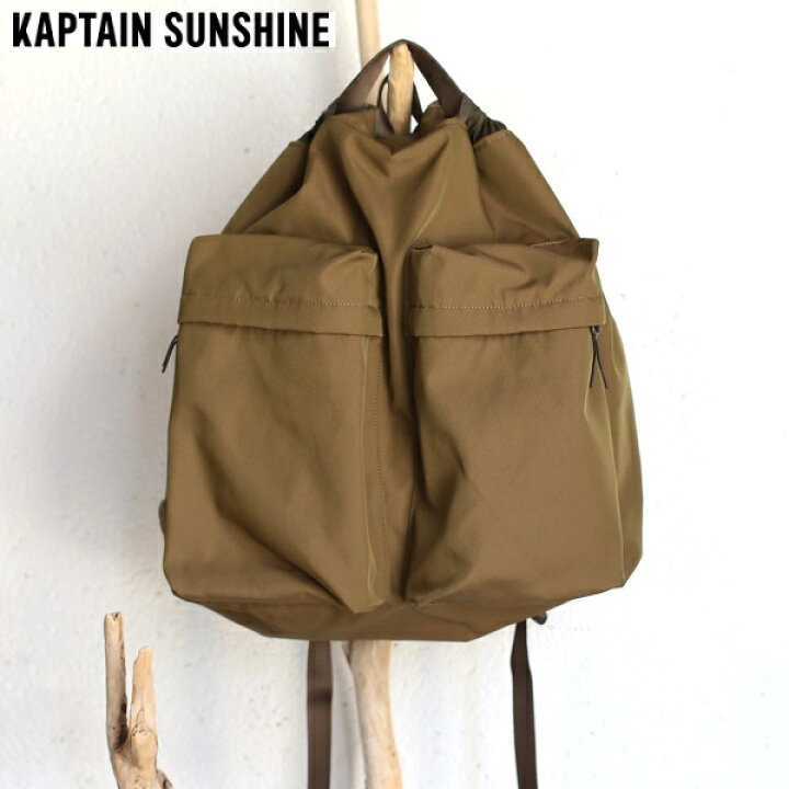 楽天市場】【Kaptain Sunshine】Padding Grav Mid 2WAY BAG 2ウェイ 