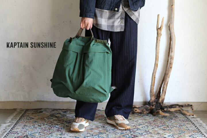 楽天市場】【Kaptain Sunshine】Grav Bag Medium 2WAY BAG 2ウェイ 