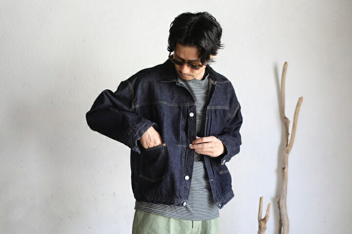 楽天市場】【Kaptain Sunshine】 Denim Tracker 2P Jacket デニム 
